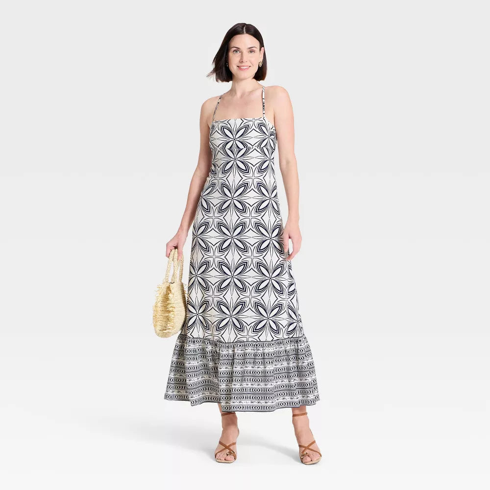 Women's Open-Back Maxi Dress - A New Day™